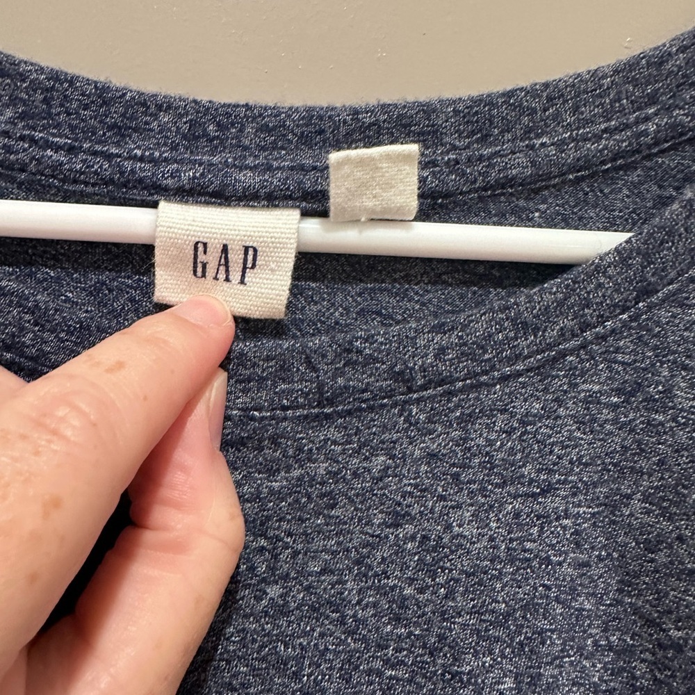 GAP Casual Blue Midi Dress - Picture 4 of 5